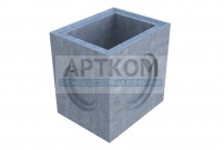 Дождеприёмный колодец секционный BetoMax ДК-50.64.95 Б-В-Р500 бетонный (верхняя часть)